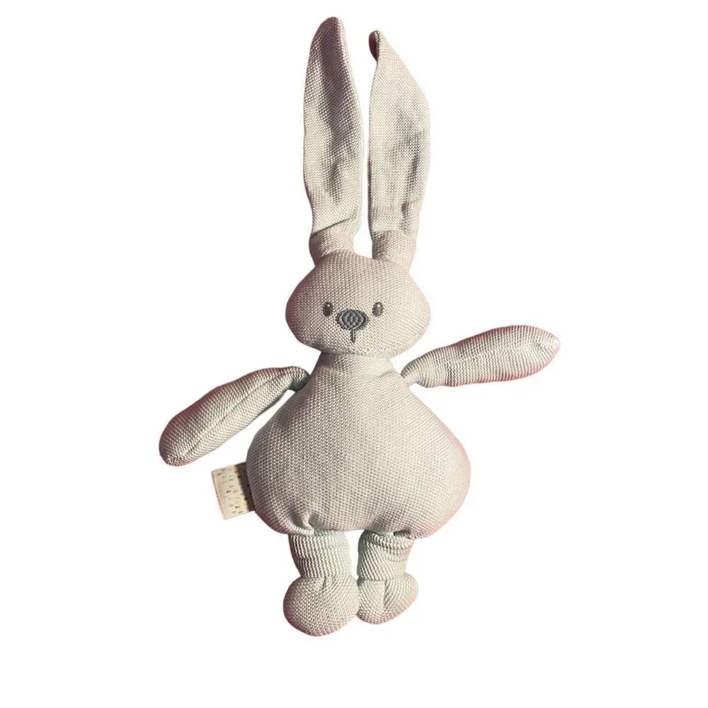 Nattou ￼rabbit Lapidou baby, soft, cuddly, light green lovey/plush ￼